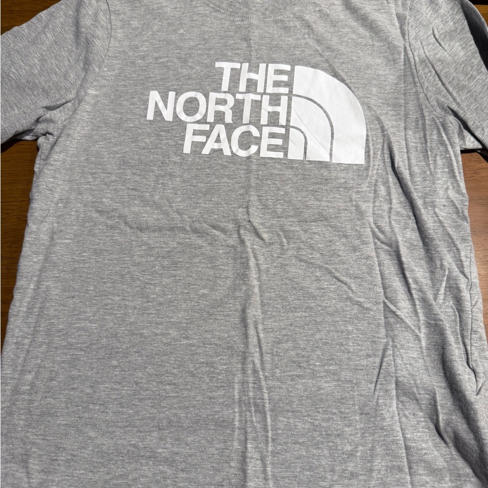 The North Face Gray Short Sleeve Tee Iconic Logo